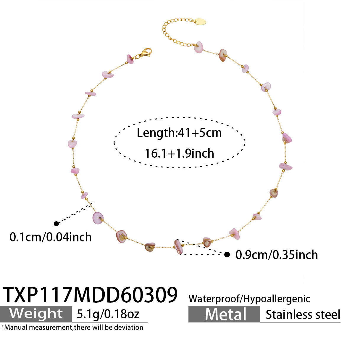 B廠【TXP114】多巴胺彩色小方塊碎石手工製作串珠項鍊手鍊套裝歐美簡約時尚飾品
 26.03-3