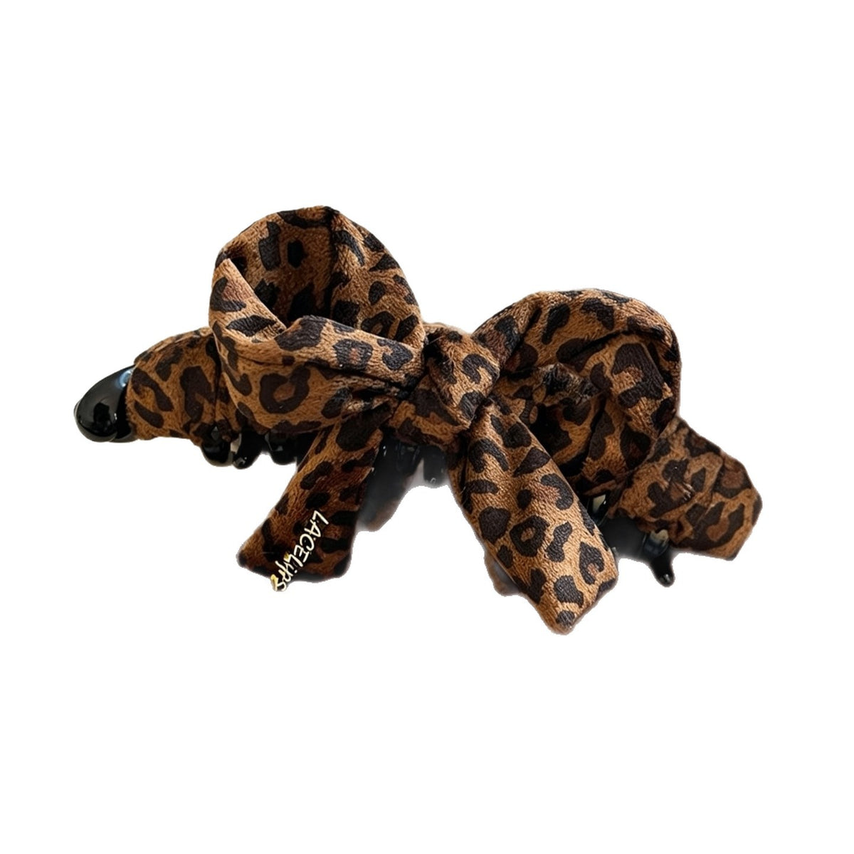 C廠【X1063】美拉德豹紋蝴蝶結金標香蕉夾扭扭夾豎夾抓夾
 26.10-3「C廠-單筆結帳需滿，NT$500出貨(不含運費)」