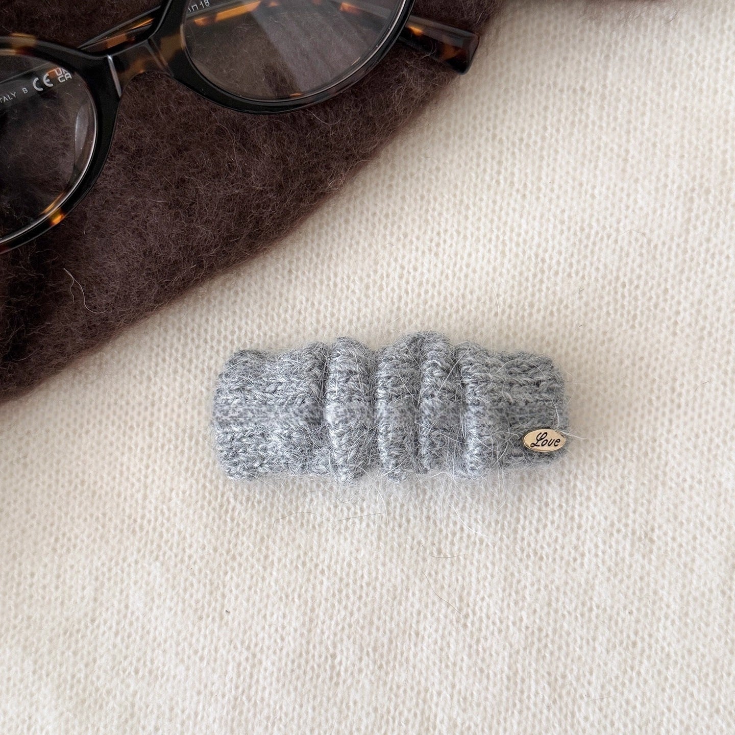 C廠【P61】秋冬軟糯針織簡約瀏海夾髮夾韓系少女BB夾髮卡碎髮夾子邊夾髮飾
 25.12-2「C廠-單筆結帳需滿，NT$500出貨(不含運費)」