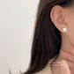 E廠【YC8187E】S925純銀甜美四葉草耳環女簡約小巧氣質時尚優雅耳環 24.02-3