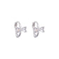 E廠【XDQ11182E】甜美ins風超閃蝴蝶結耳環女S925純銀精緻設計感耳環迷你耳飾
 25.12-1