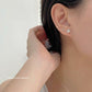 E廠【YC10216E】S999足銀復古時尚氣質花朵耳環女精緻小眾個性簡約耳環 24.06-2