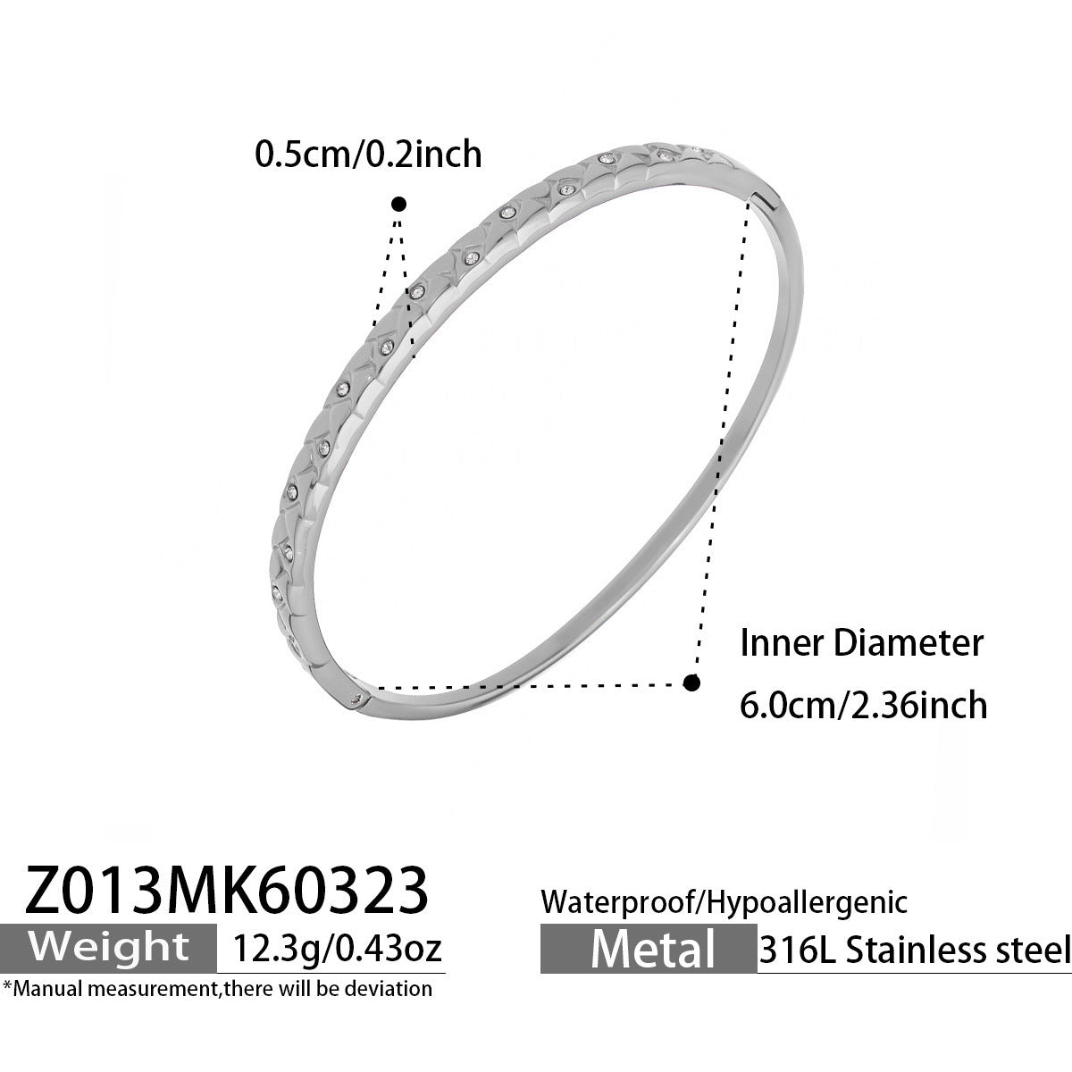 B廠【Z007】跨境熱銷微鑲鋯石環形細圈手鐲組合 精緻氣質簡約設計感手環
 26.04-1