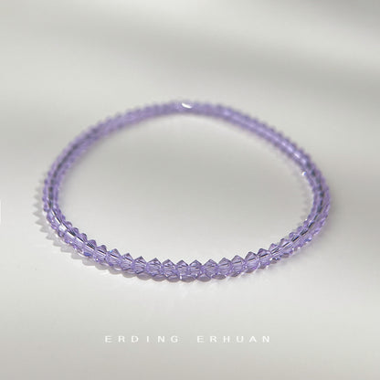 A廠【5628】真的施華洛水晶！實體巨閃巨亮很細節！高級感簡約輕奢風手串手鍊 25.02-4