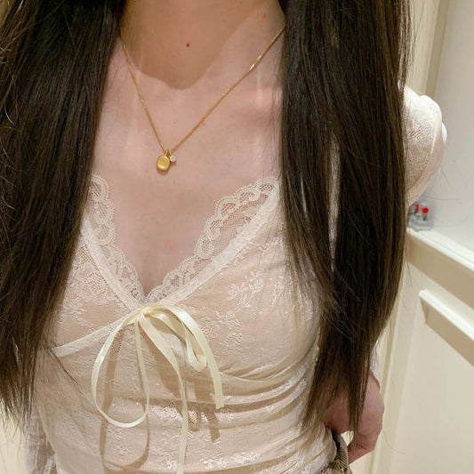 F廠【XDQ0039N】熱賣S925純銀拉絲小方糖項鍊女復古輕奢閃鋯高級感秋冬鎖骨鏈
 25.11-1