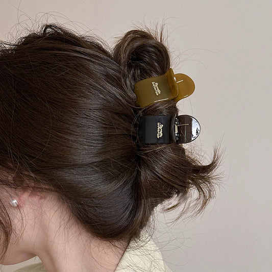 C廠【X115】簡約小號後腦勺髮夾女2026新款高級感頭髮抓夾高端氣質鯊魚夾髮飾
 26.04-3