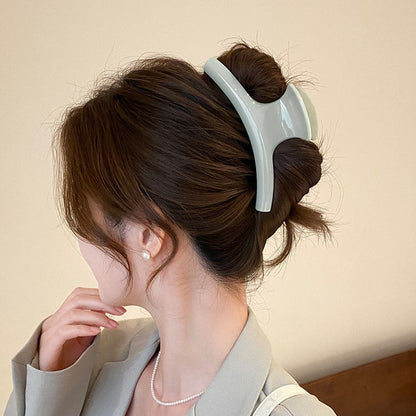 C廠【X3】早春大號弧形抓夾女2026新款簡約百搭後腦勺鯊魚夾髮夾高級感髮飾
 26.03-2