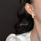 C廠【6253】清新清新微鑲彩鋯石眼鏡施家珍珠蝴蝶耳環女婚紗耳環飾品 25.06-3