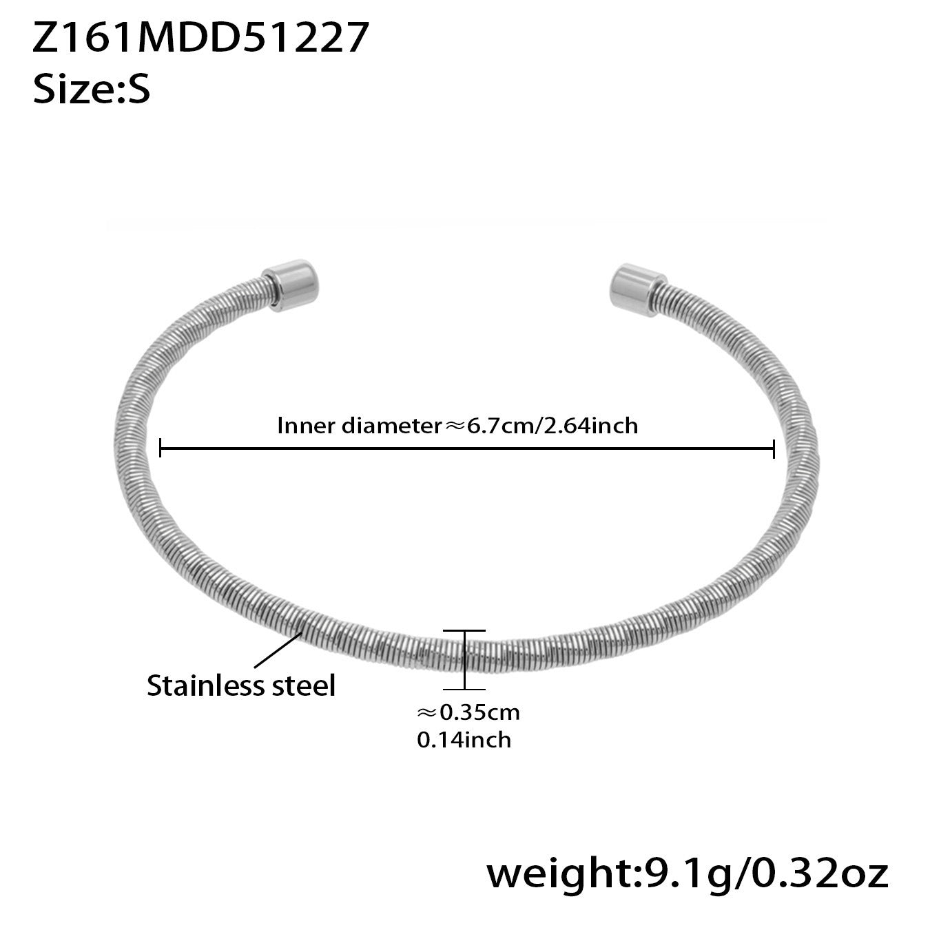 B廠【Z159】跨境熱銷不鏽鋼竹節開口手鐲組合歐美ins個性小眾設計高質感手環
 26.01-1