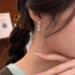 F廠【DQ10635E】S925純銀韓版花朵流蘇耳環女小清新甜美感鏤空小花百搭耳飾潮 25.04-2