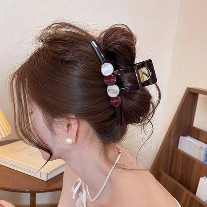 C廠【X13】早春~暈染簡約抓夾2026新款韓系頭髮髮夾女春夏高級感鯊魚夾頭飾
 26.03-3