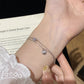 F廠【DQ0045S】原創設計925純銀海藍寶海星貝殼手鍊女韓版ins仿珍珠百搭手飾
 25.09-3