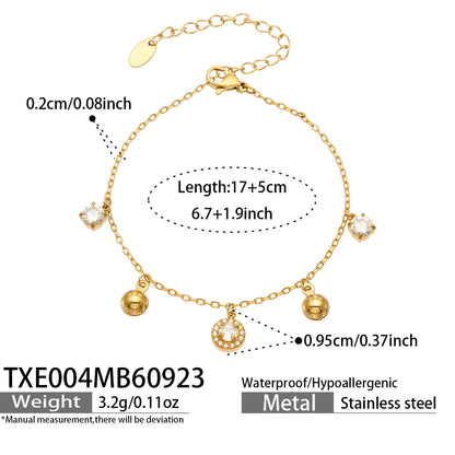 B廠【TXP004】 不鏽鋼方塊鋯石吊墜耳環手鍊項鍊首飾套裝

 26.10-1