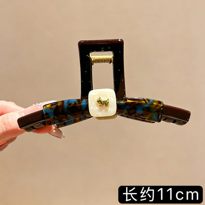 C廠【X200】高級感醋酸小狗大號鯊魚夾髮夾女2026新款氣質後腦勺盤髮頭飾抓夾
 26.04-5「C廠-單筆結帳需滿，NT$500出貨(不含運費)」