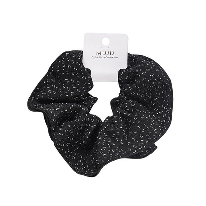 C廠【B485】高級感小蠻腰大腸髮圈卡裝髮飾格子豹紋頭繩法式超大馬尾皮筋髮繩
 25.10-5「C廠-單筆結帳需滿，NT$500出貨(不含運費)」