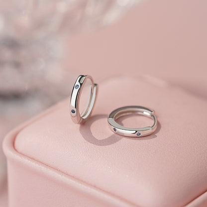 E廠【YC6654E】S999足銀日韓鋯石耳扣女簡約個性創意時尚小眾甜美耳飾
 25.10-3