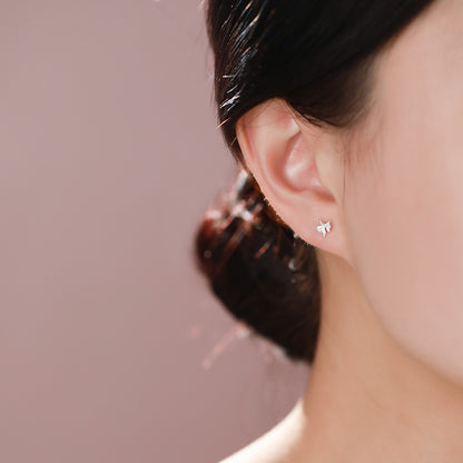 D廠【YC3259E】足銀S999高級感甜美蘭花耳環女清新森系韓風氣質小眾精緻耳飾
 26.01-2