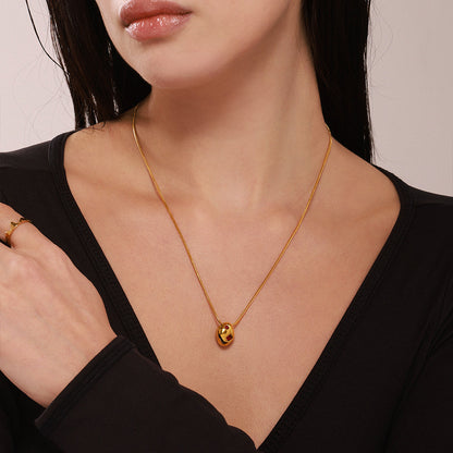 B廠【P2039】不規則異形鑲幾何鋯石鎖骨項鍊ins小眾指環輕奢首飾 25.03-2