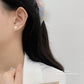 E廠【YC2044E】S999足銀雅花螺絲耳環女 24.05-5