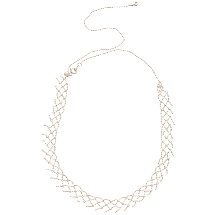 A廠【HN10478】韓系ins編織花邊鏤空項鍊個性小眾極簡風鎖骨鏈輕奢氣質百搭項鍊
 25.11-1