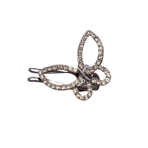 C廠【P112】精緻鏤空水鑽蝴蝶髮夾女2026新款前額碎髮鴨嘴夾側邊瀏海夾子頭飾
 26.04-3