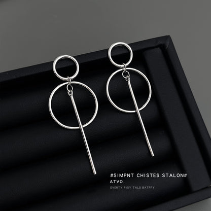 A廠【7114】歐美跨國幾何高級感圓時尚個性冷淡風新款耳環飾品
 25.11-3