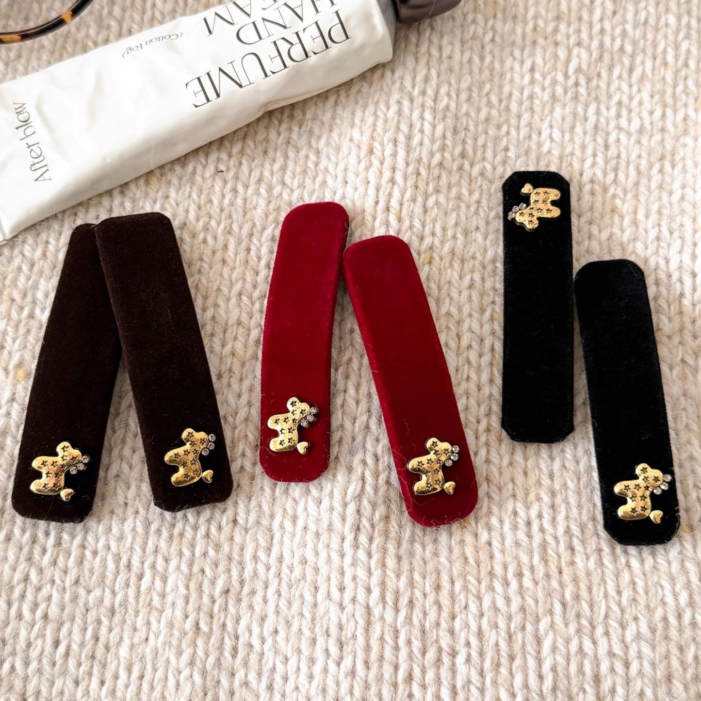 C廠【Y903】可愛絲絨小馬水鑽BB夾女新款高級感顯氣質側邊夾瀏海碎髮夾子髮飾
 25.12-2「C廠-單筆結帳需滿，NT$500出貨(不含運費)」