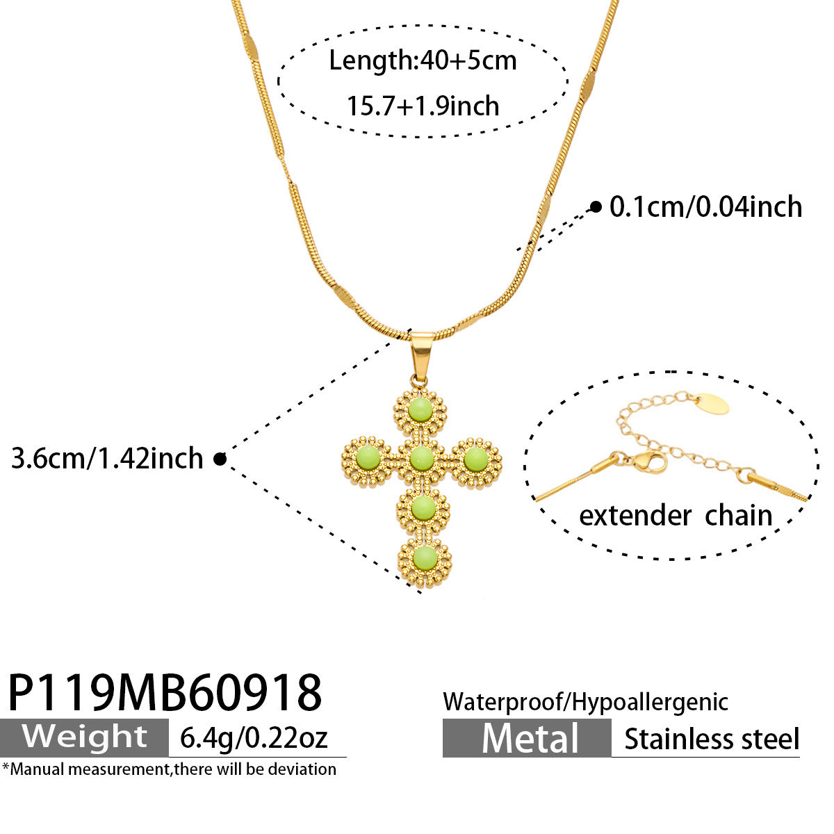 B廠【P119】 復古愛心微鑲鋯石十字架鎖骨鏈項鍊
 26.09-4