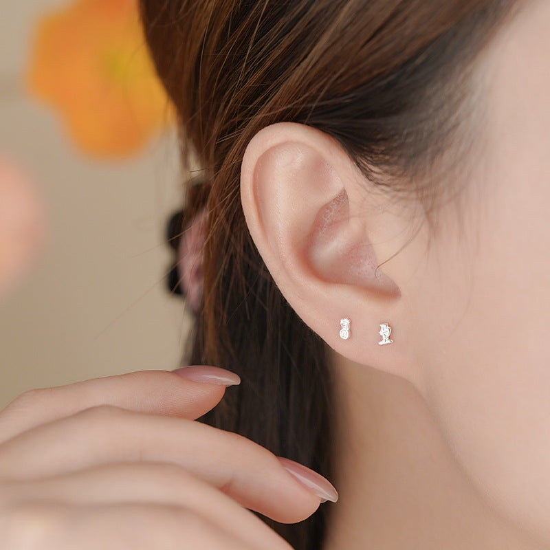 E廠【YC8536E】原創S999足銀萌馬搖財生肖馬輕奢耳環時尚本命年獨特耳飾
 25.10-4