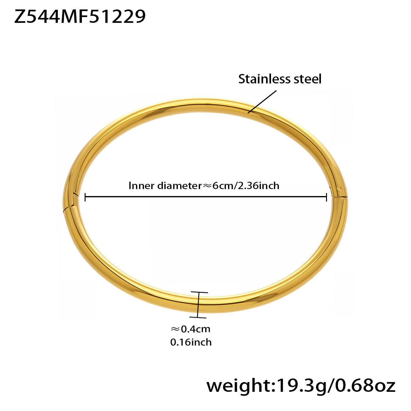 B廠【Z014】不鏽鋼心連心手鐲女簡約ins風鏤空設計幾何手環組合配件鍍18k真金
 26.01-1