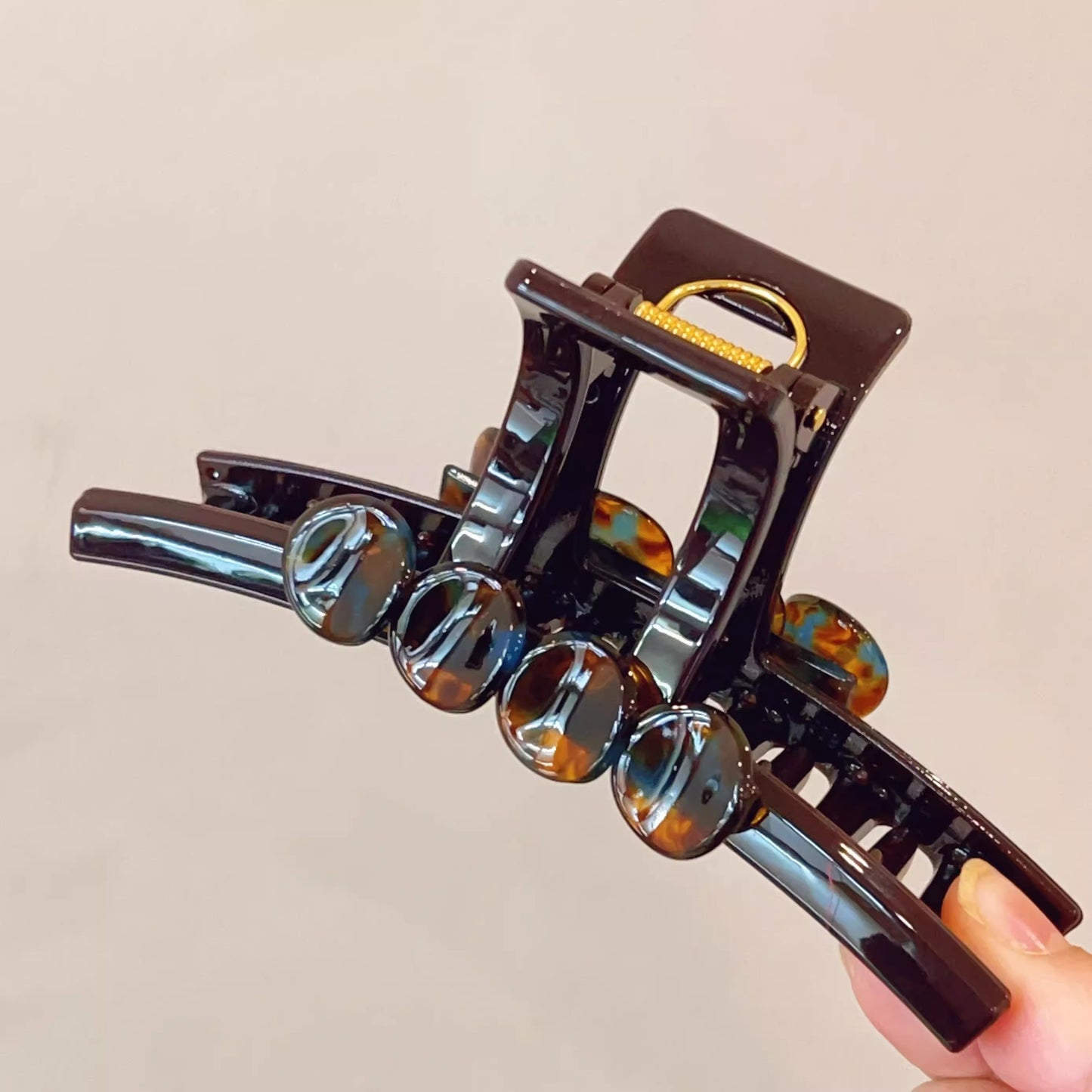 C廠【X13】早春~暈染簡約抓夾2026新款韓系頭髮髮夾女春夏高級感鯊魚夾頭飾
 26.03-3