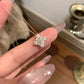 F廠【DQ1142N】S925純銀簡約精緻滿鑽四葉草項鍊女輕奢高級感韓系百搭鎖骨鏈 25.08-2