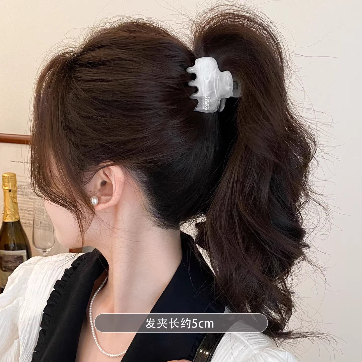 C廠【X32】小號暈染高馬尾抓夾女高級感氣質髮夾鯊魚夾2026新款半紮髮飾夾子
 26.03-4「C廠-單筆結帳需滿，NT$500出貨(不含運費)」