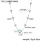 B廠【TXP283】珠寶新品切面玻璃石空心愛心項鍊不銹鋼鍍18k真金精美首飾 25.08-3