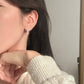 F廠【DQ11154E】足銀999小清新簡約花朵耳環女森系甜美繁花流蘇精緻耳飾 25.05-2