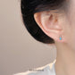 A廠【7186】迷你版小巧輕奢風通勤百搭學生s925銀針耳環清新甜美耳骨釘耳飾女
 25.12-1