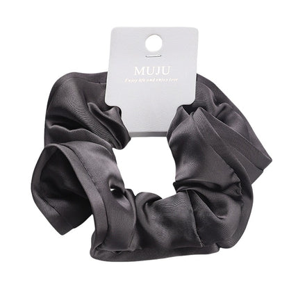 C廠【B484】卡片裝髮圈法式高級感大腸圈髮繩超大花苞緞面頭繩皮筋木耳邊髮飾
 25.10-5「C廠-單筆結帳需滿，NT$500出貨(不含運費)」