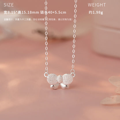 E廠【YC0350N】原創S999足銀閃萌蝴蝶結飾品套裝女可愛溫柔公主日常 25.04-2
