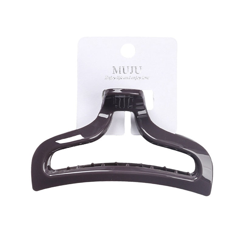 D廠【D335】卡裝PC髮夾高級感魚尾抓夾大號加厚髮卡商超髮飾女後腦勺鯊魚夾
 25.10-5「D廠-單筆結帳需滿，NT$600出貨(不含運費)」