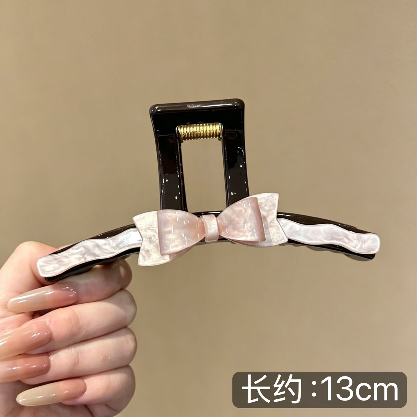 C廠【X416】韓國醋酸蝴蝶結頭髮抓夾女大號髮量大鯊魚夾2026新高級感髮夾頭飾
 26.06-1「C廠-單筆結帳需滿，NT$500出貨(不含運費)」