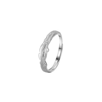 D廠【YC3870R】純銀S925甜美花枝戒指女田園風文藝森系精緻韓風可愛公主手飾
 26.01-2