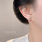 A廠【7111】迷你可愛清新甜美微鑲鋯石小櫻桃耳環925銀針新款跨境 耳飾女
 25.11-3