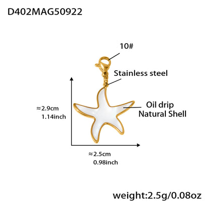 B廠【TXF410】天然貝殼滴油大小愛心耳環戒指不鏽鋼材質跨境熱銷時尚飾品
 25.10-1