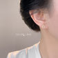 A廠【7099】清新甜美學院風簡約小巧時尚通勤百搭鋯石花朵小耳環耳飾飾品
 25.11-3