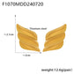B廠【F1568】歐美跨境熱銷翅膀造型耳環幾何方形鈦鋼鍍18k金輕奢時尚潮流耳飾 24.07-4