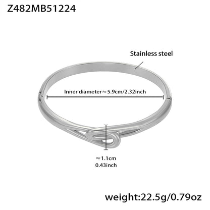 B廠【Z086】不鏽鋼5A鋯石幾何形手鐲鍍18k真金多手環組合 跨國時尚百搭首飾
 26.01-1