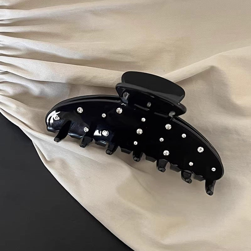 C廠【P94】滿天星超閃水鑽盤髮抓夾女高級感髮夾2025新款高階夾子頭飾鯊魚夾
 26.01-1