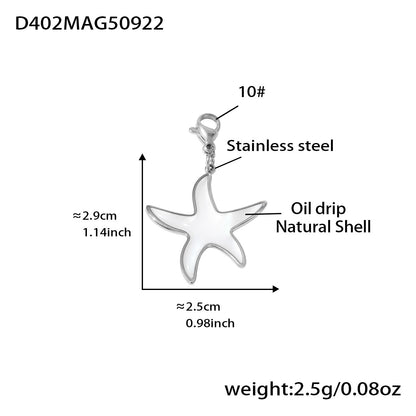 B廠【TXF410】天然貝殼滴油大小愛心耳環戒指不鏽鋼材質跨境熱銷時尚飾品
 25.10-1