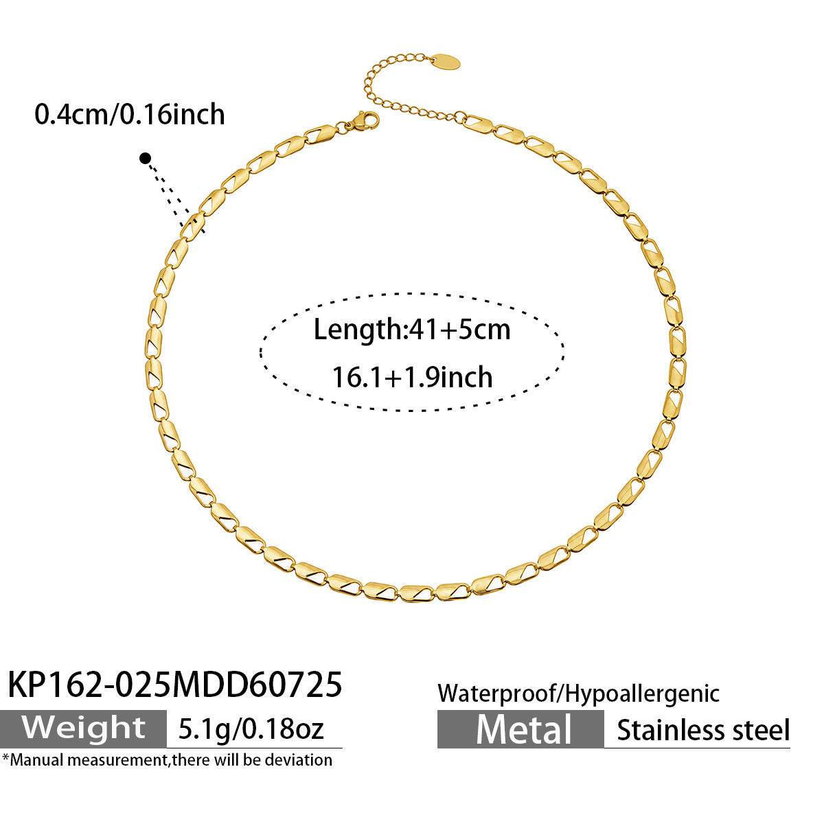 B廠【KP052】不鏽鋼鍍18k金小球鎖多吊墜項鍊組合
 26.10-3
