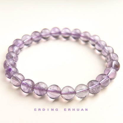 A廠【5803】九紫離火~天然石紫水晶手串 甜美氣質優雅百搭夏日手飾女 25.05-1